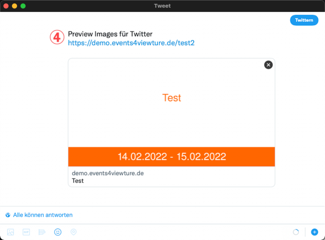 Twitter Vorschau Twitter Vorschau