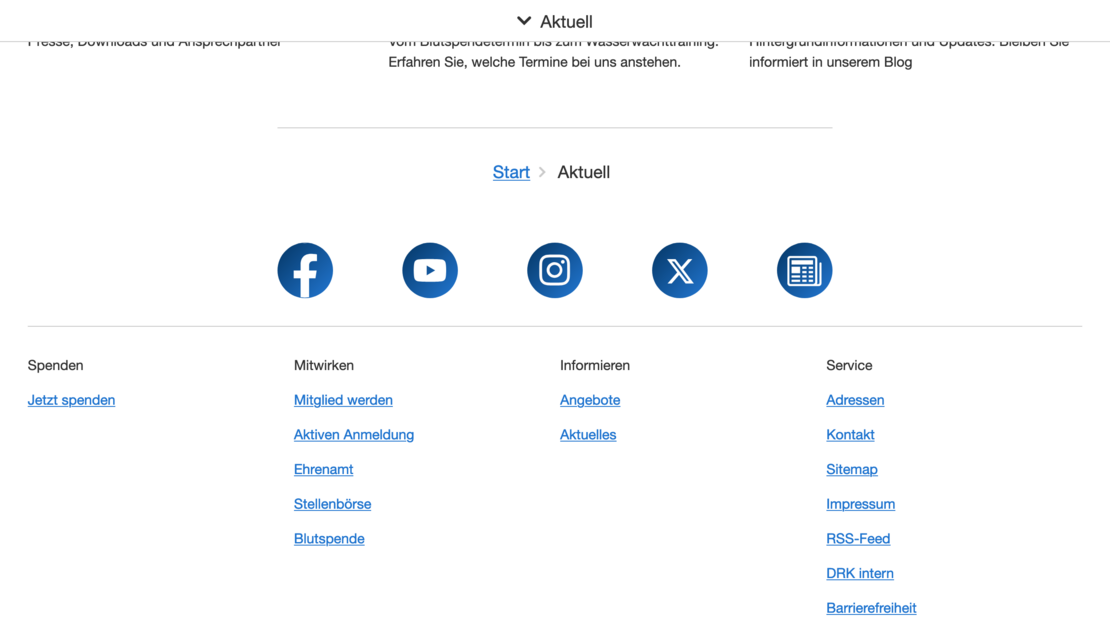 Die Social Media Icons wurden aktualisiert und sind nun übersichtlicher sowie an die aktuellen Designs angepasst. Die Social Media Icons wurden aktualisiert und sind nun übersichtlicher sowie an die aktuellen Designs angepasst.